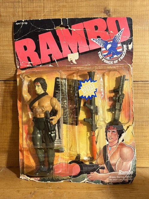 ランボー アクション・フィギュア 3点UP！！！