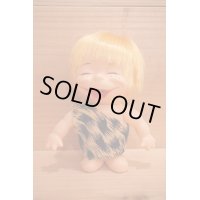 原始人？ 舌だし ソフビ人形