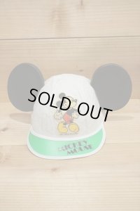ミッキーマウス 帽子 【白】