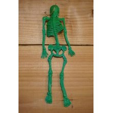 他の写真2: ラバー ガイコツ チープトイ 【緑】