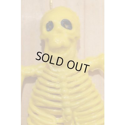 画像2: ラバー ガイコツ チープトイ 【黄】