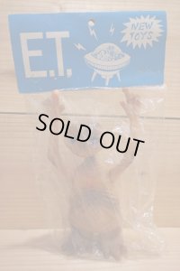 80s 無版権 E.T. ソフビ 袋入り 【D】