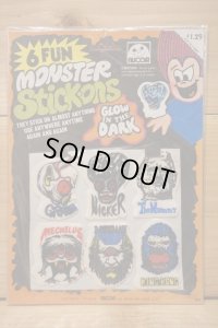 6FUN MONSTER STICK-ONS 【B】