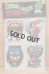 LUMINOUS MONSTER STICKER