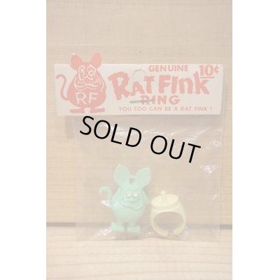 画像1: RAT FINK RING