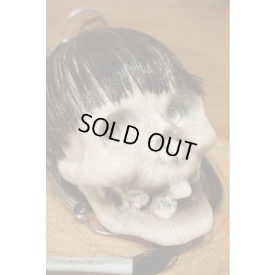 画像4: ソフビ製 ドクロの頭 (小)