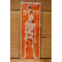 吸盤付き ガイコツ チープ 【中】