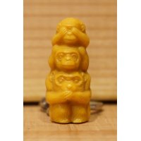 見猿聞か猿言わ猿 キーホルダー 【C】