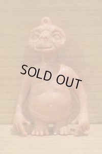 80s 無版権 E.T. ゴム人形 【E】