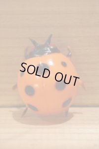 てんとう虫 ソフビバッジ