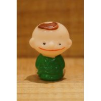 チャーリーブラウン風 ガチャガチャ ミニソフビ 