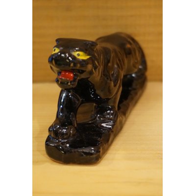 画像1: Japan Black Panther Ceramic