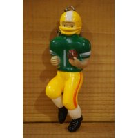 アメフト選手 ソフビ キーホルダー【B】