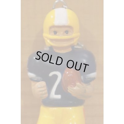 画像2: アメフト選手 ソフビ キーホルダー【A】