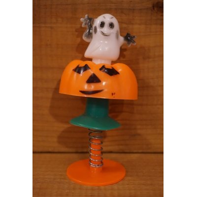 画像1: Pumpkin&Ghost Jumping Toy