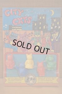 CITY CATS なめ猫 ガチャ台紙 
