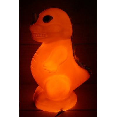 画像2: ゴジラ風 怪獣ランプ