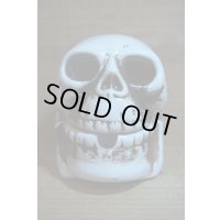 SKULL 陶器製 灰皿