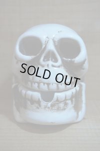 SKULL 陶器製 灰皿
