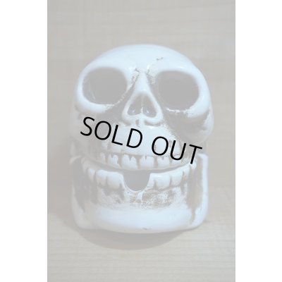 画像1: SKULL 陶器製 灰皿