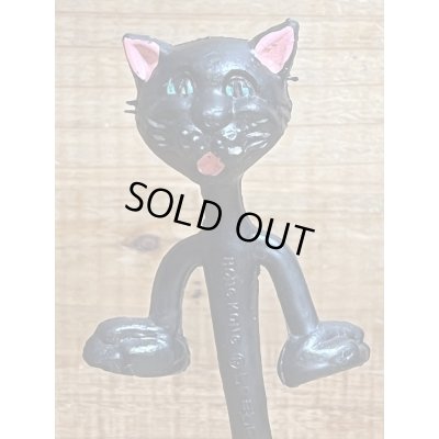 画像2: 黒猫 ベンダブル人形