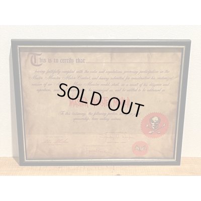 画像9: MASTER MONSTER MAKER CONTEST【Prize&Certificate】