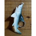 日本製 サメ ミニソフビ キーホルダー【D2】