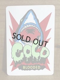COLD BLOODED シール