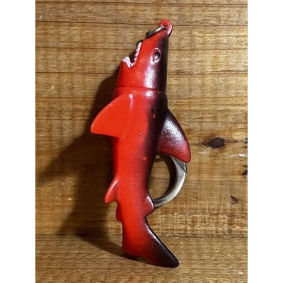画像1: 日本製 サメ ミニソフビ キーホルダー【C2】 