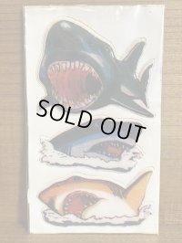 立体シール 人くいサメ【B】