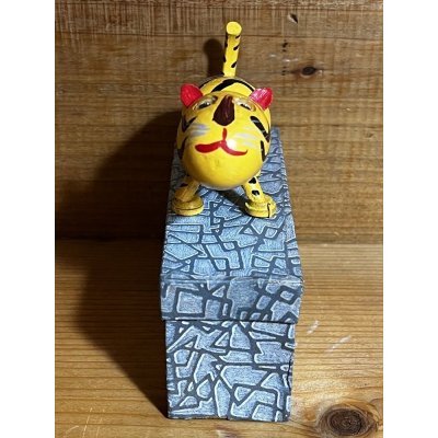 画像4: 木製 首振り トラ【C】