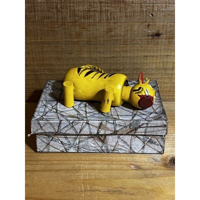 画像4: トラ かんぱいこけし