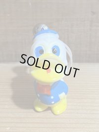 ドナルドダック風 ソフビ 根付 【A2】
