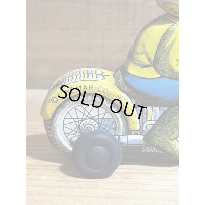 画像5: Donald Duck Friction Motorbike