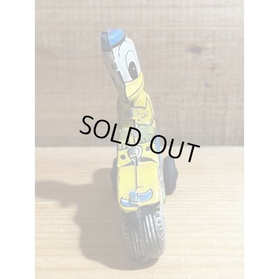 画像3: Donald Duck Friction Motorbike