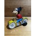画像1: Micky Mouse Friction Motorbike (1)