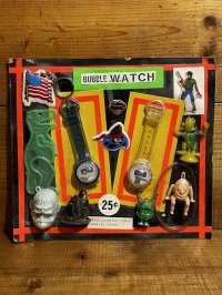 BUBBLE WATCH ガチャ台紙【A】