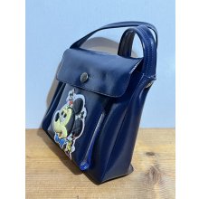 他の写真1: パチ物 ミッキーマウス バッグ【紺】
