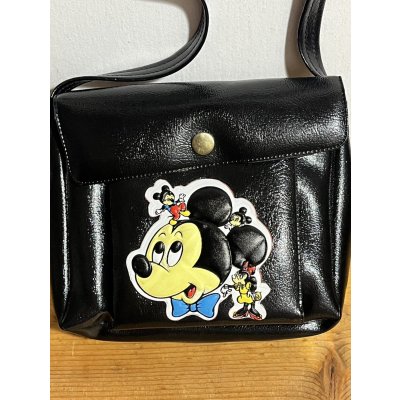 画像2: パチ物 ミッキーマウス バッグ【黒】