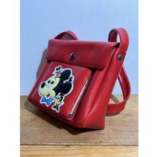 他の写真1: パチ物 ミッキーマウス バッグ【赤】