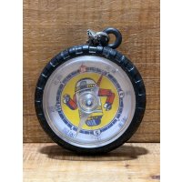 R2D2風 ロボット 方位磁石【A】