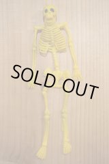 画像: ラバー ガイコツ チープトイ 【黄】