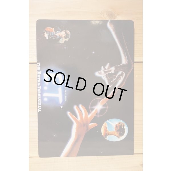 画像1: 80s E.T. 下敷き 【G】 (1)