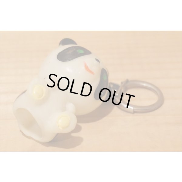 画像3: パンダ ソフビ キーホルダー 【A】 (3)