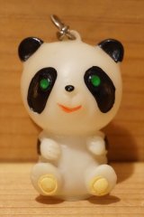 画像: パンダ ソフビ キーホルダー 【A】