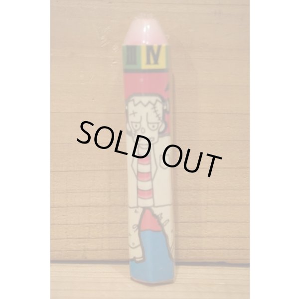 画像1: モンスター えんぴつ消しゴム 【フランケン】 (1)