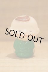 画像: チャーリーブラウン風 ガチャガチャ ミニソフビ 