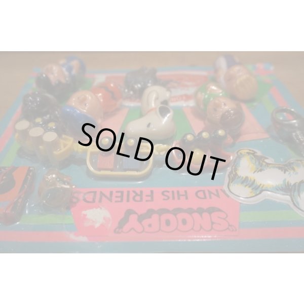 画像6: SNOOPY AND HIS FRIENDS ガチャ台紙  (6)