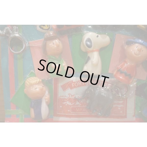 画像4: SNOOPY AND HIS FRIENDS ガチャ台紙  (4)