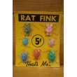 画像1: RAT FINK ガチャ台紙 (1)
